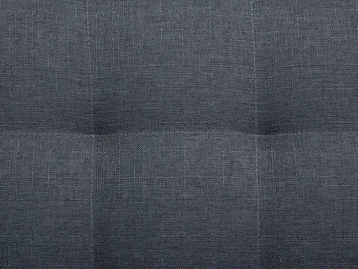 Modular Corner Sofa Bed 4 Seater Fabric Dark Grey Right Hand Denby