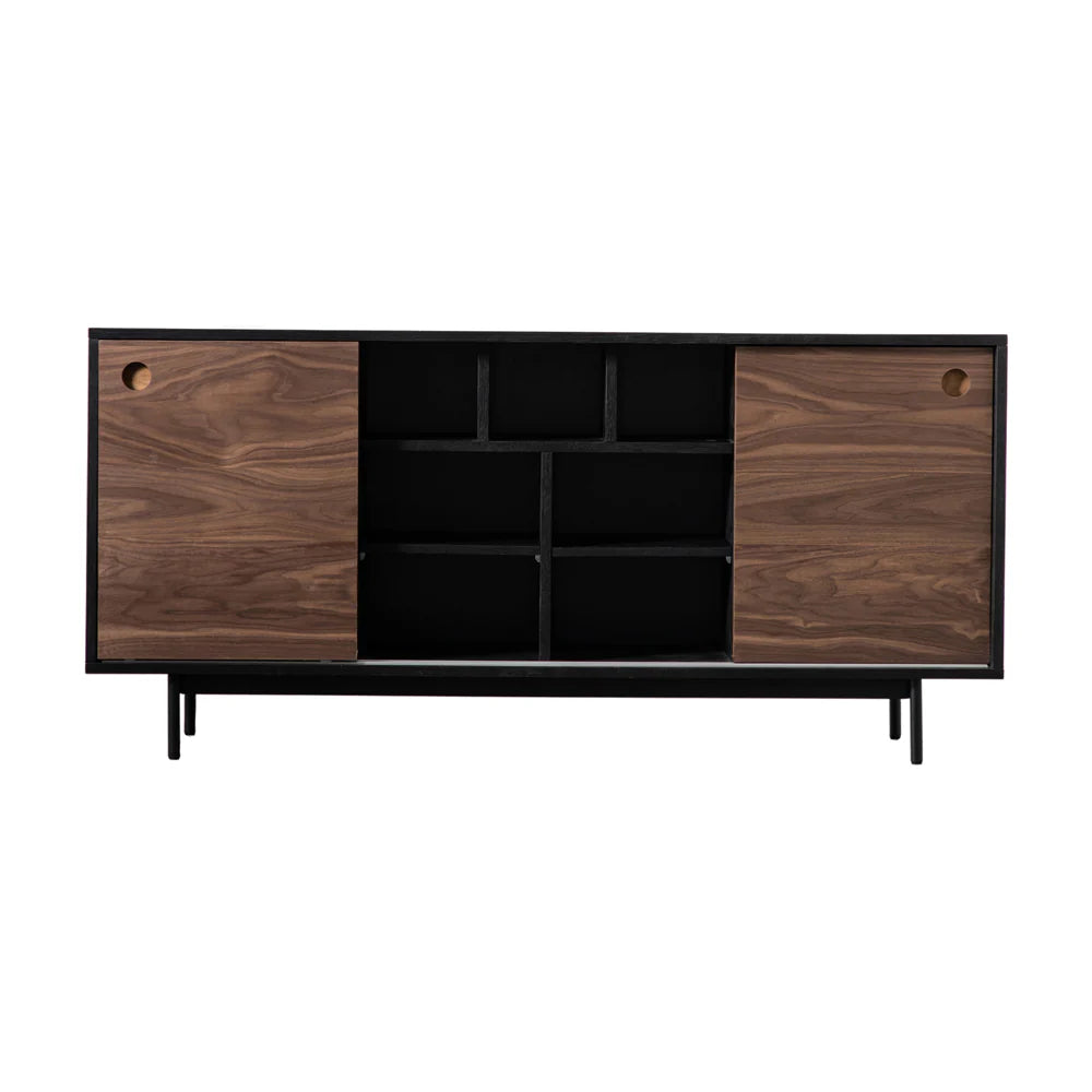 Gallery Interiors Barbican Sideboard in Black
