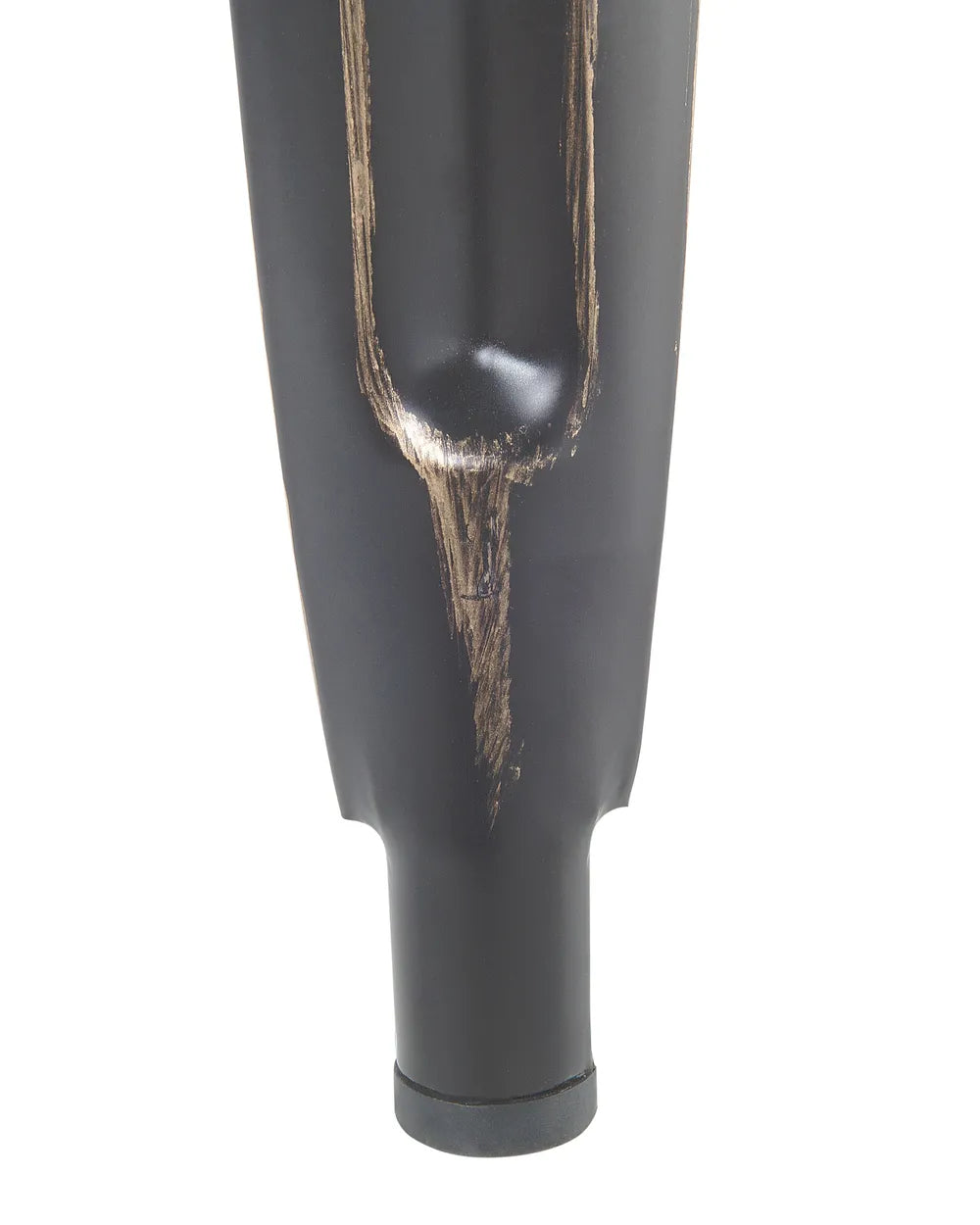 Set of 2 Bar Stools Metal Black Long-Lasting Wavaro