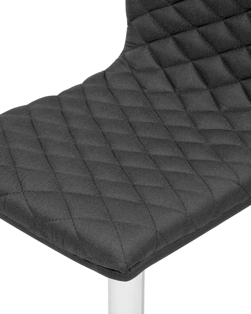 Set of 2 Bar Chairs Swivel Black Various Arrangement Possibilities Viston