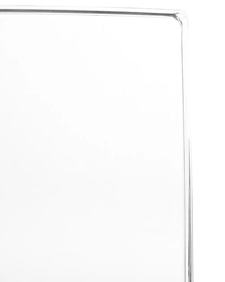 Set of 2 Bar Chairs Transparent Exceptionally Easy Care Wostin