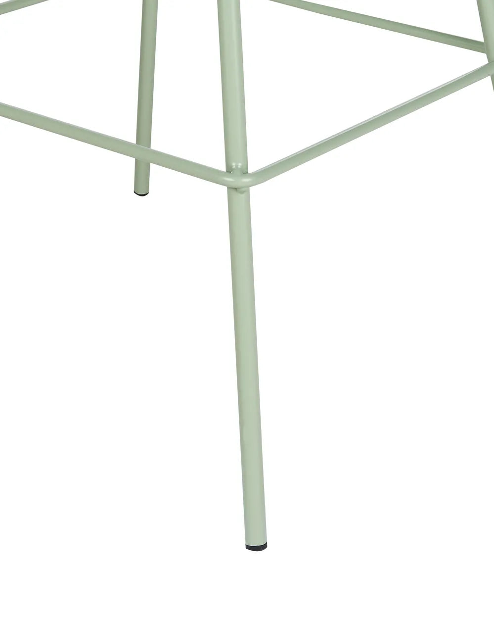 Set of 2 Bar Chairs Light Green Trendy Design Revora