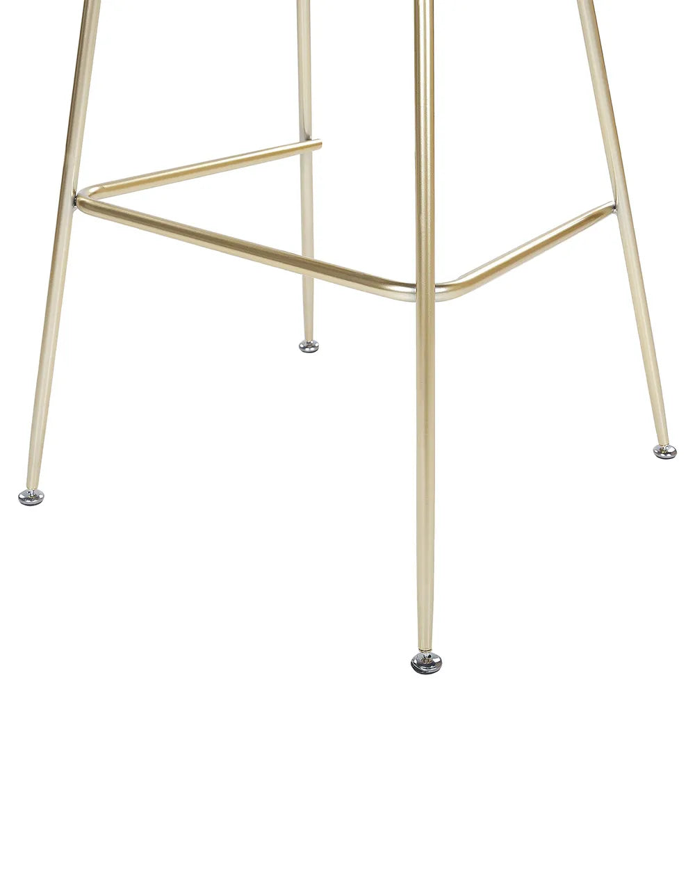 Set of 2 Bar Chairs ARCOLA Emerald Green Floor Protection Trevla