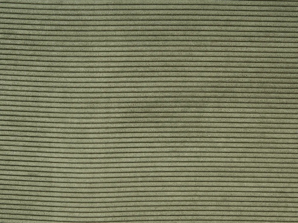 Corner Sofa 4 Seater Corduroy Green Left Hand Deavan