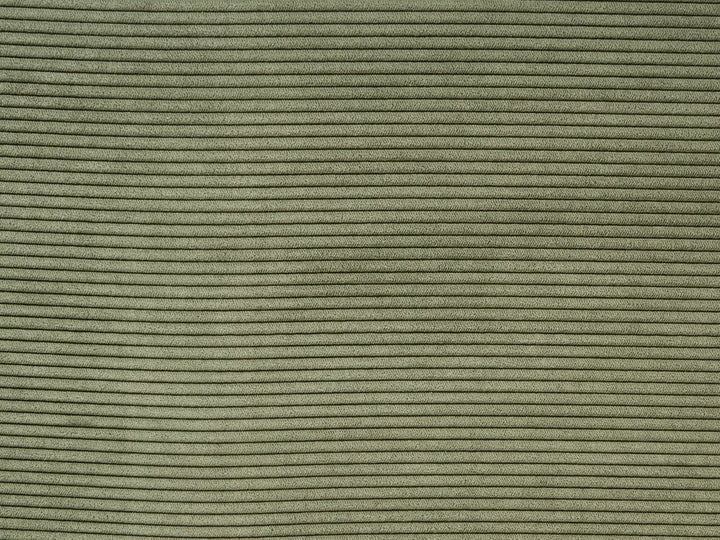 Corner Sofa 4 Seater Corduroy Green Left Hand Deavan