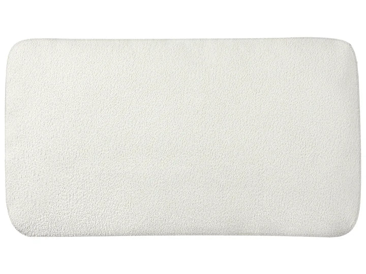 Corner Sofa 3 Seater Boucle Off-White Right Hand Bodhild