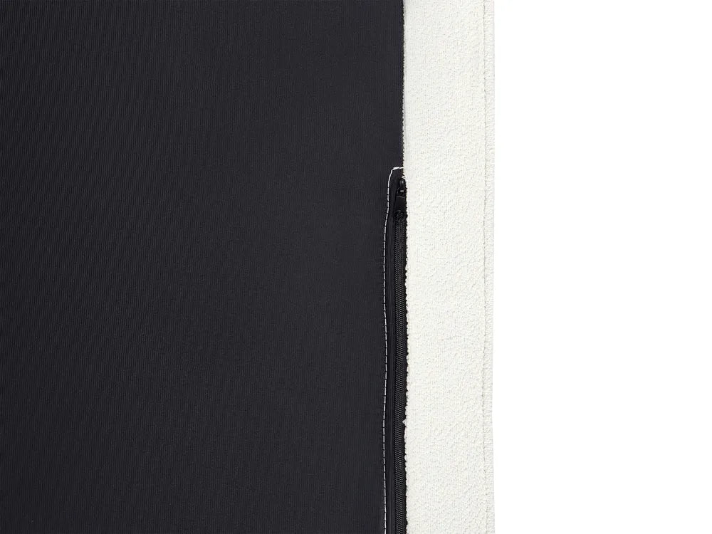 Corner Sofa 3 Seater Boucle Off-White Right Hand Bodhild