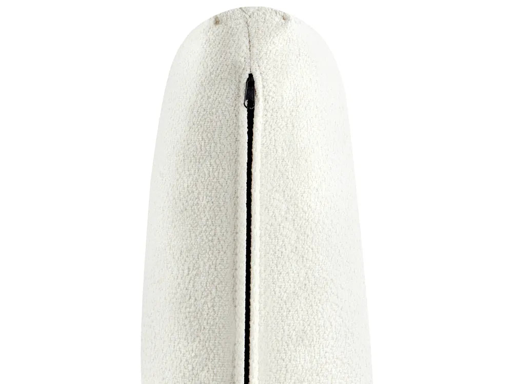 Corner Sofa 3 Seater Boucle Off-White Right Hand Bodhild