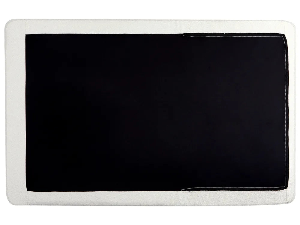 Corner Sofa 3 Seater Boucle Off-White Right Hand Bodhild