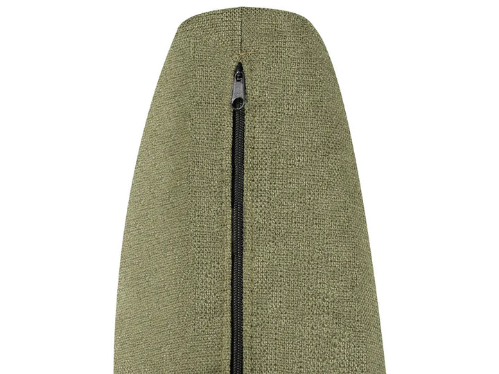 Corner Sofa 3 Seater Fabric Green Right Hand Bodhild