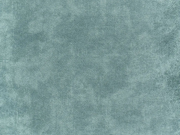 Corner Sofa 5 Seater Velvet Teal with Ottoman Right Hand Thremo