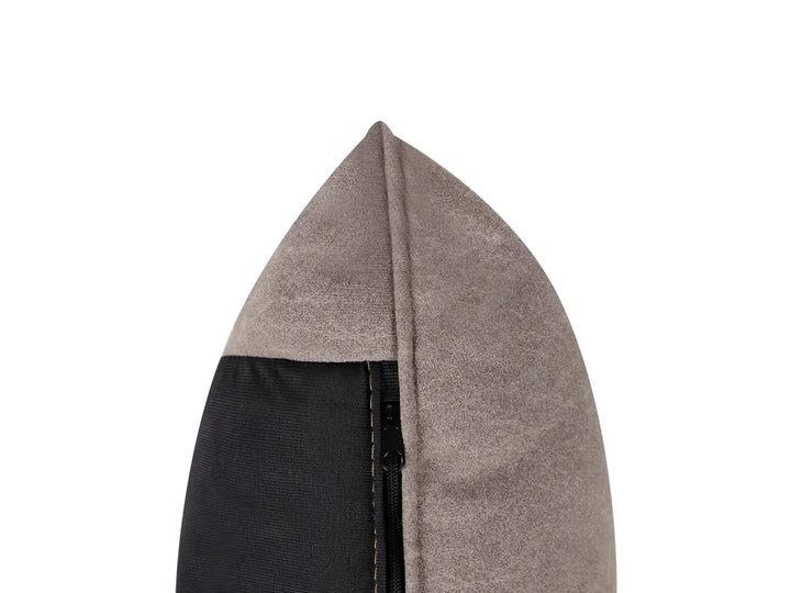 Corner Sofa 3 Seater Fabric Taupe Left Hand Idou