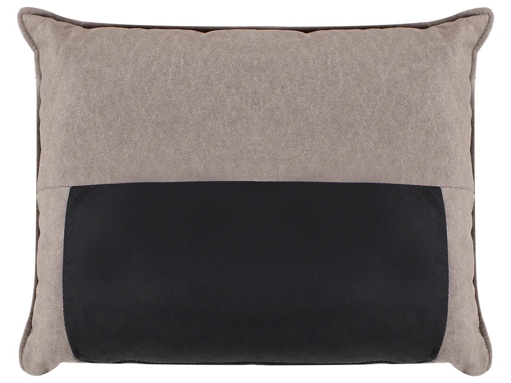 Corner Sofa 3 Seater Fabric Taupe Left Hand Idou