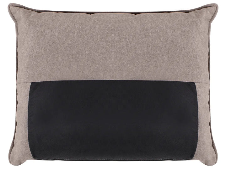 Corner Sofa 3 Seater Fabric Taupe Left Hand Idou