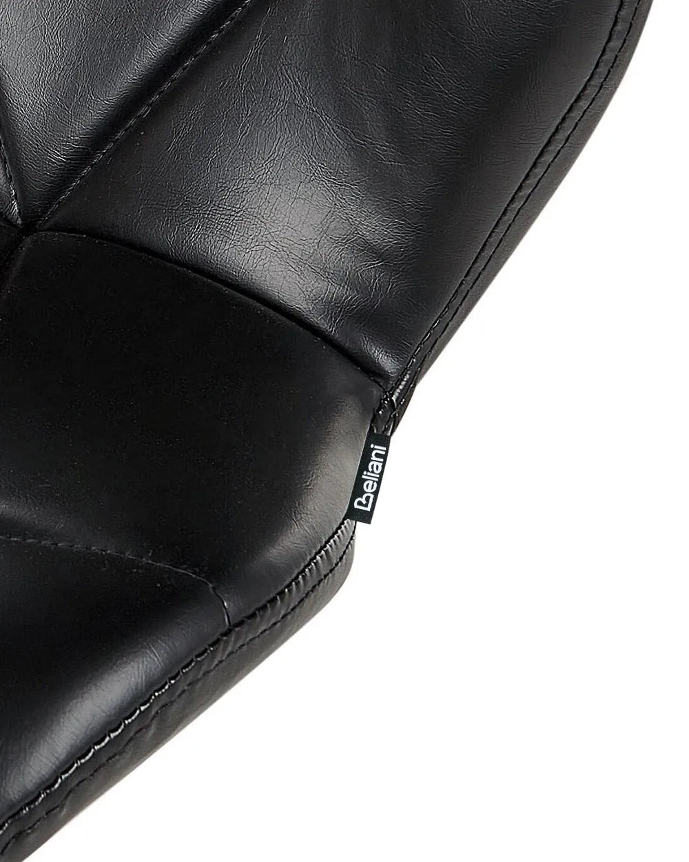 Set of 2 Bar Chairs Faux Leather Swivel Black High Quality Solvia