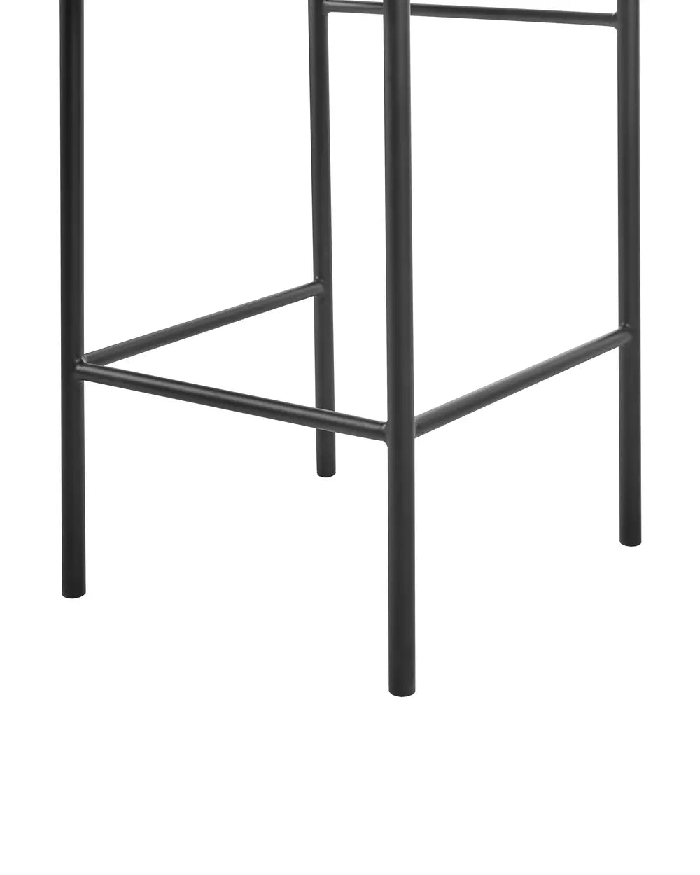 Set of 2 Bar Chairs Teal Leg Caps for Surface Protection Nurvia