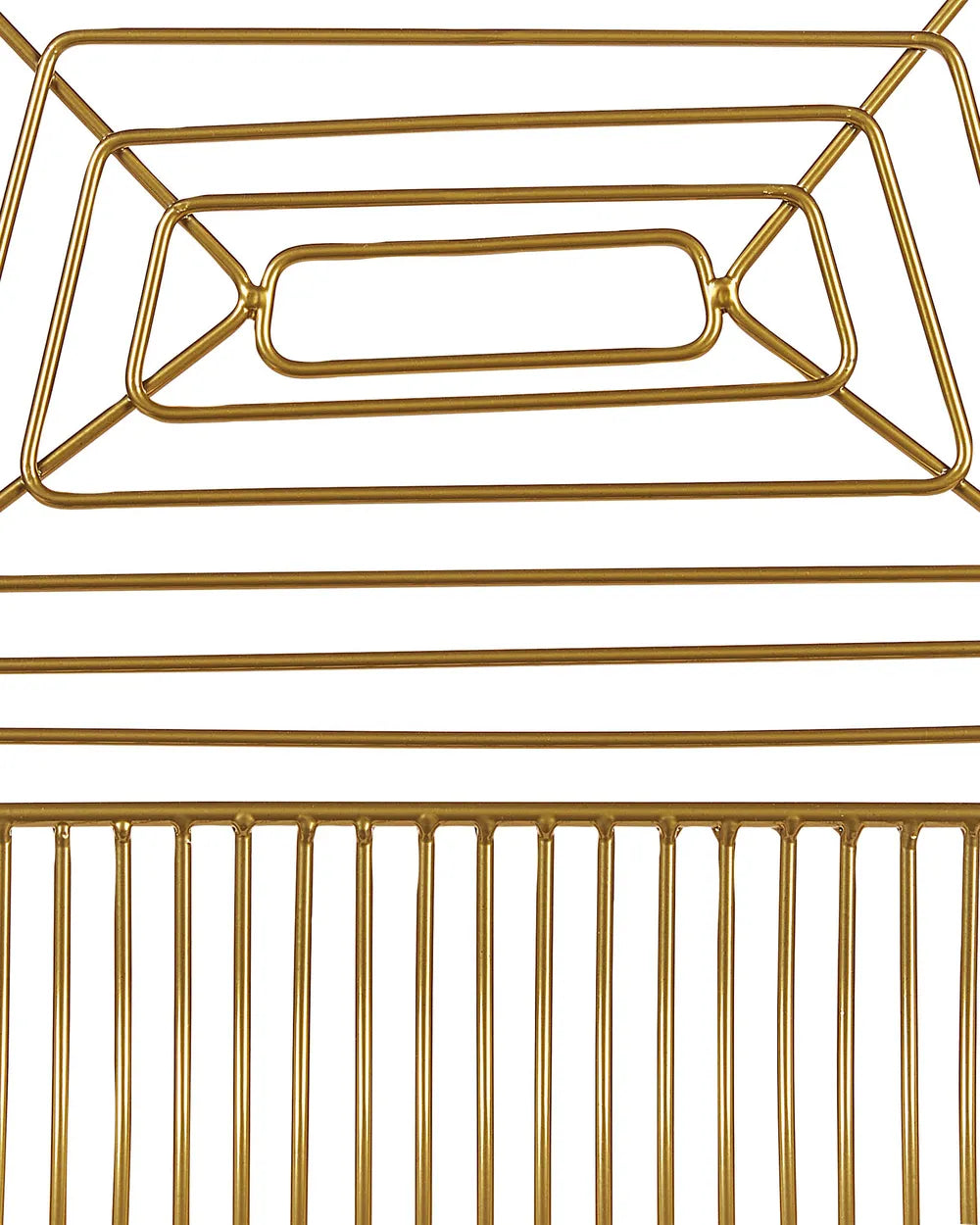 Set of 2 Bar Chairs Metal Gold Trendy Design and Colour Brinza