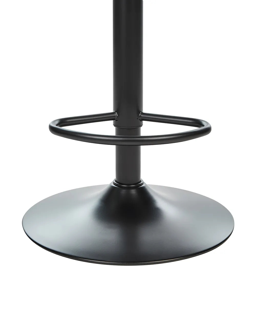 Set of 2 Bar Chairs Velvet Swivel Light Beige Comfortable Footrest Dravon