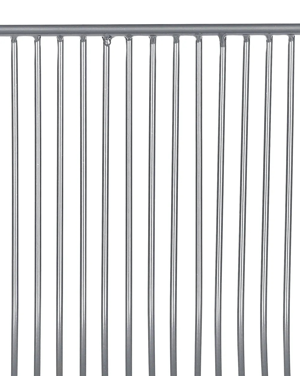 Set of 2 Bar Chairs Metal Silver Trendy Design and Colour Havaro