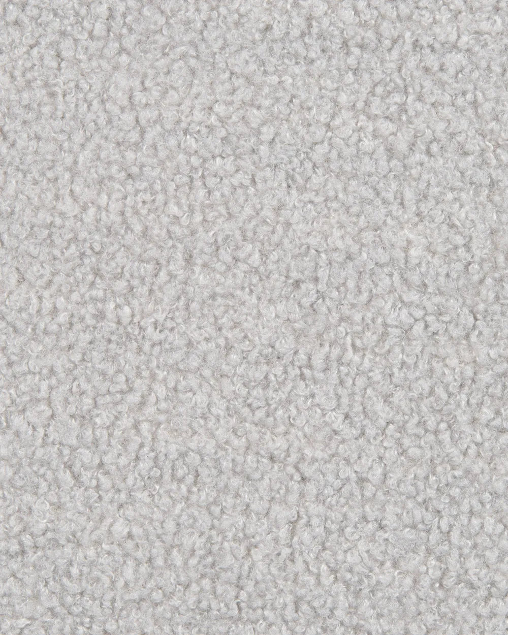 Set of 2 Bar Chairs Boucle Light Grey Comfortable Sitting Surface Klinor