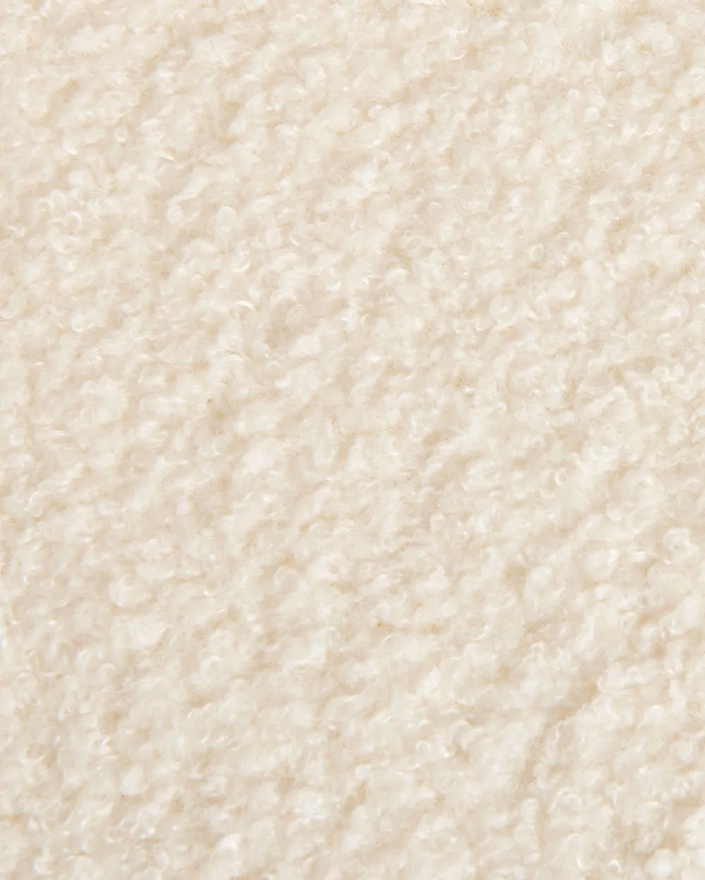 Set of 2 Bar Chairs Boucle White High-Quality Upholstery Klinor