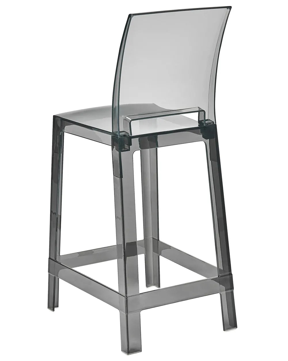 Set of 2 Bar Chairs Black Exceptionally Easy Care Wostin