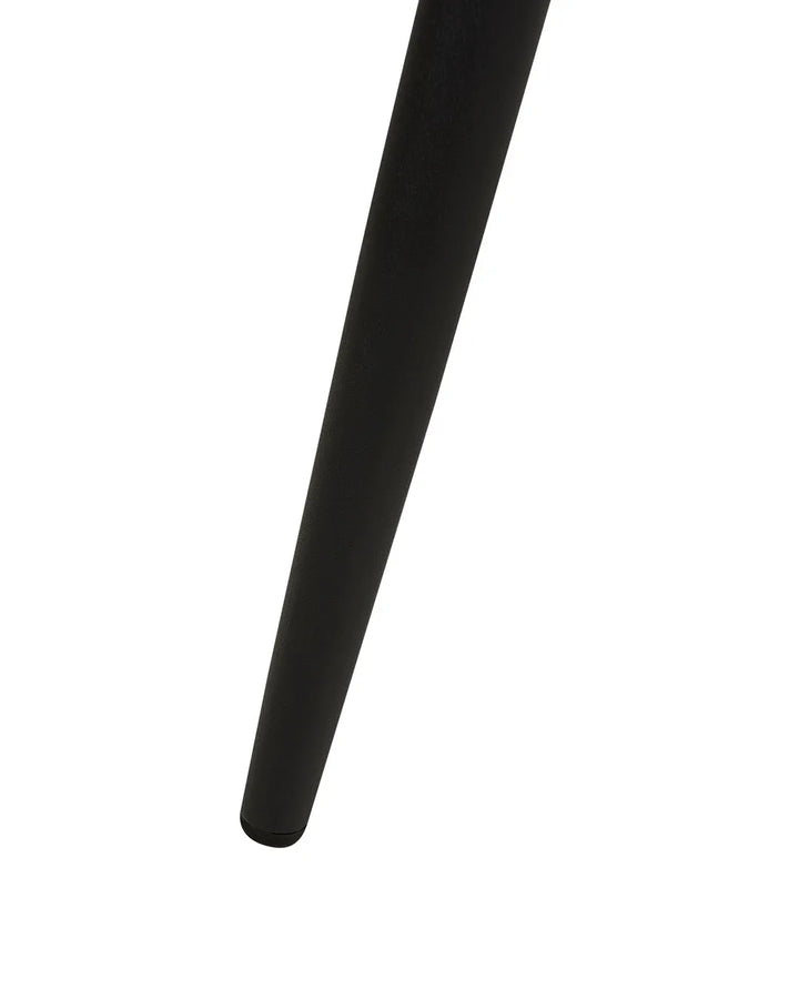 Set of 2 Bar Chairs Orange Non-Slip Leg Protectors Jarnio