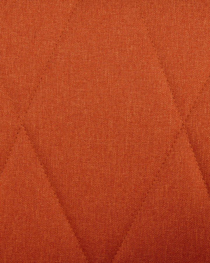 Set of 2 Bar Chairs Orange Non-Slip Leg Protectors Jarnio