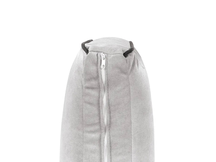 Corner Sofa 3 Seater Velvet Light Grey Right Hand Bodhild