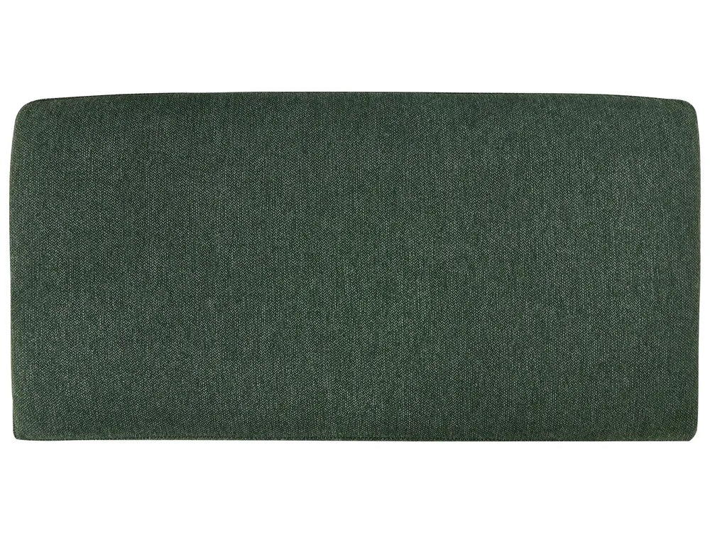 Corner Sofa 2 Seater Fabric Dark Green Right Hand Shayle