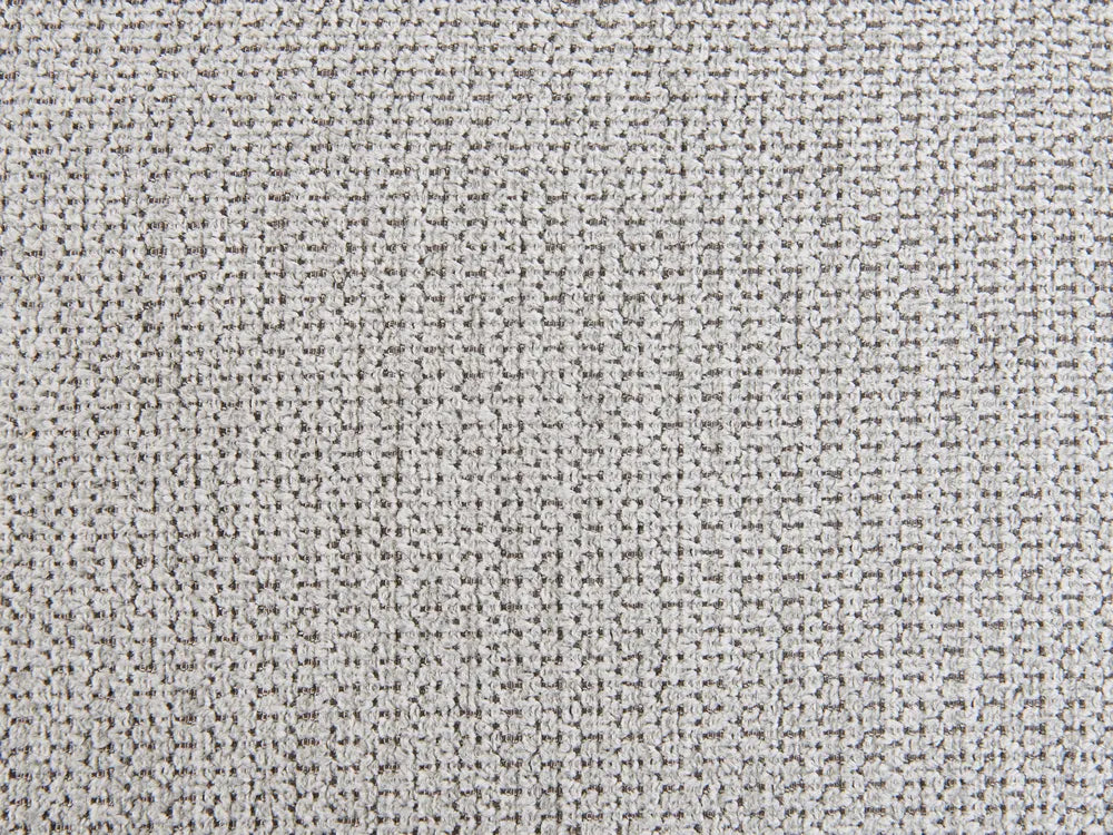 Corner Sofa Bed 3 Seater Fabric Light Grey with Storage Right Hand Rista