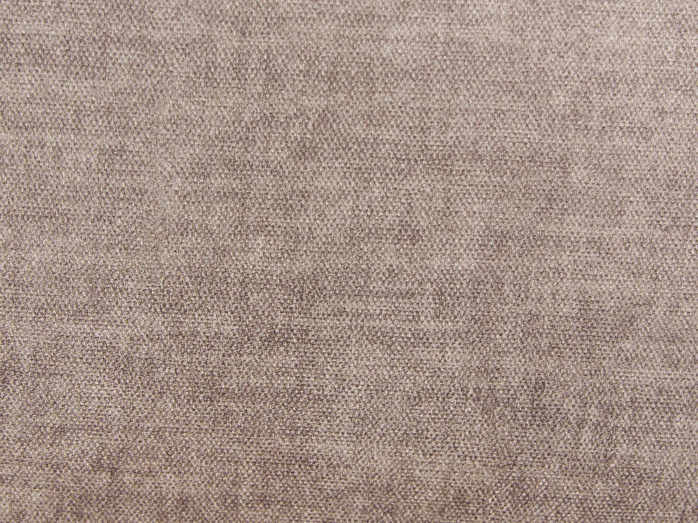 Modular Corner Sofa 2 Seater Fabric Light Brown with Ottoman Right Hand Bouke