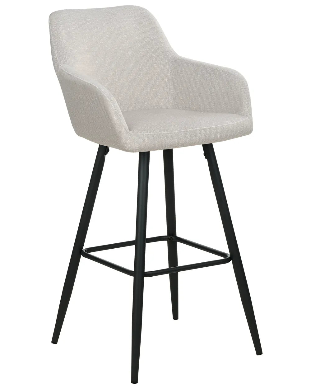 Set of 2 Bar Chairs Velvet Taupe Many Interior Styles Sontro