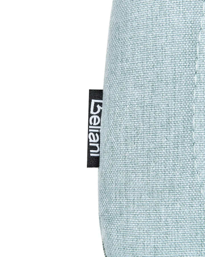 Set of 2 Bar Chairs Fabric Light Blue Maximum Comfort Ristor