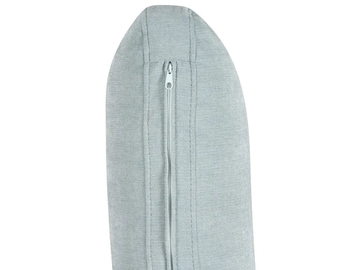 Corner Sofa 3 Seater Chenille Light Blue Left Hand Yvera