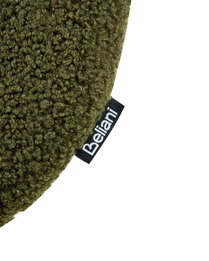 Set of 2 Bar Chairs Boucle Dark Green High Quality Orlian