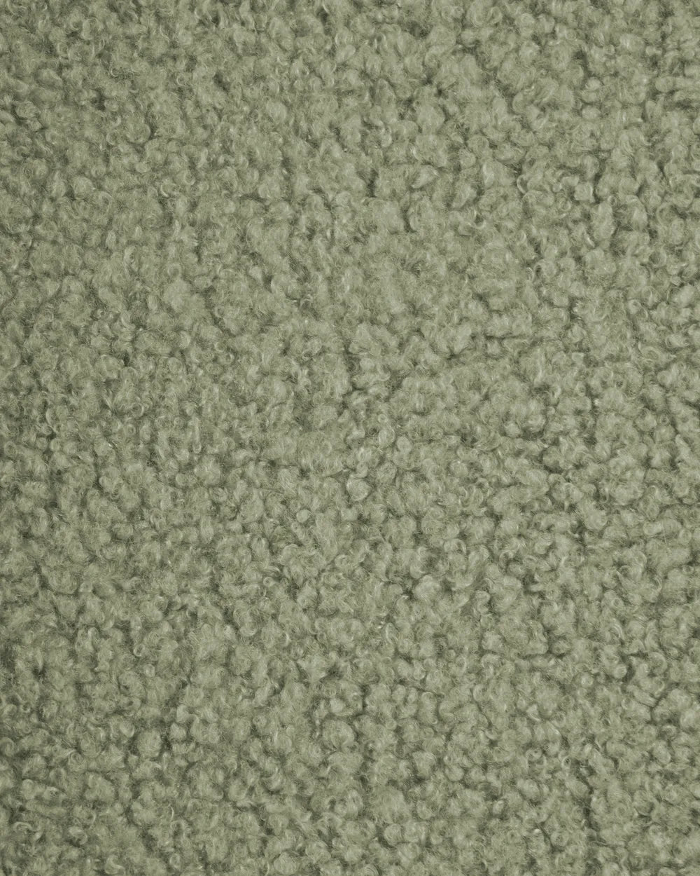 Set of 2 Bar Chairs  Boucle Light Green Comfortable Footrest Hestia