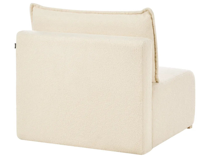 Modular Corner Sofa Boucle Off-White Right Hand Averni