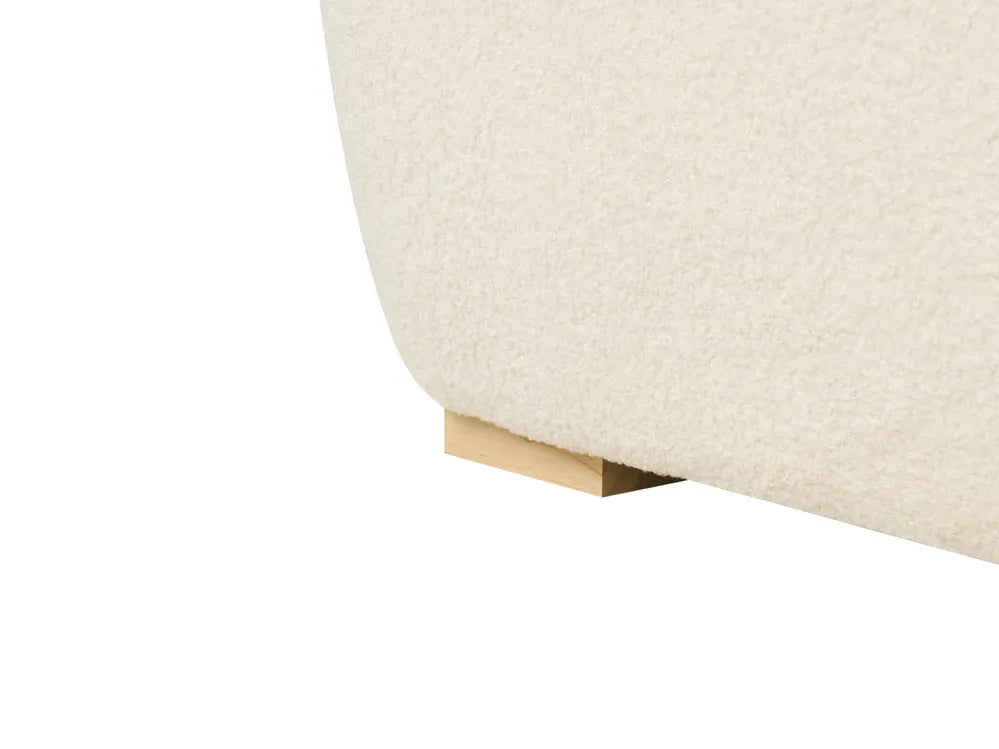 Modular Corner Sofa Boucle Off-White Right Hand Averni