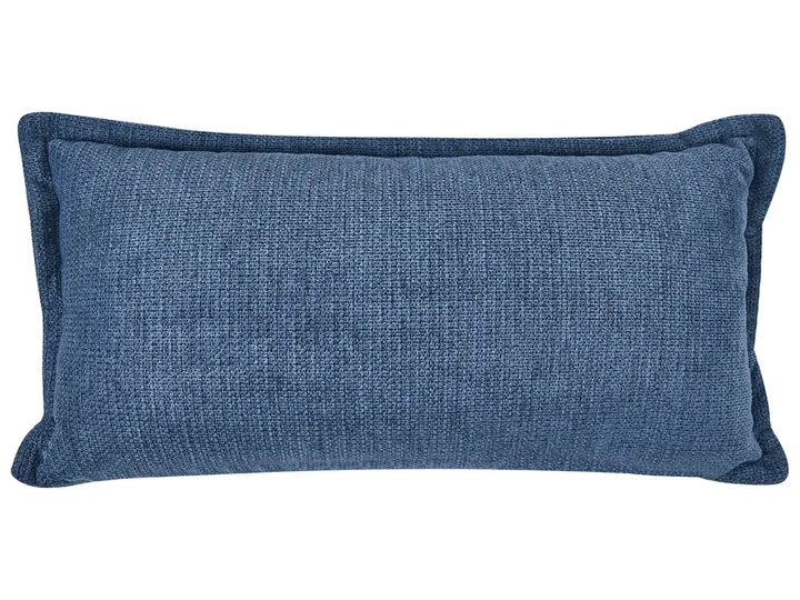 Modular Corner Sofa Fabric Blue Right Hand Averni