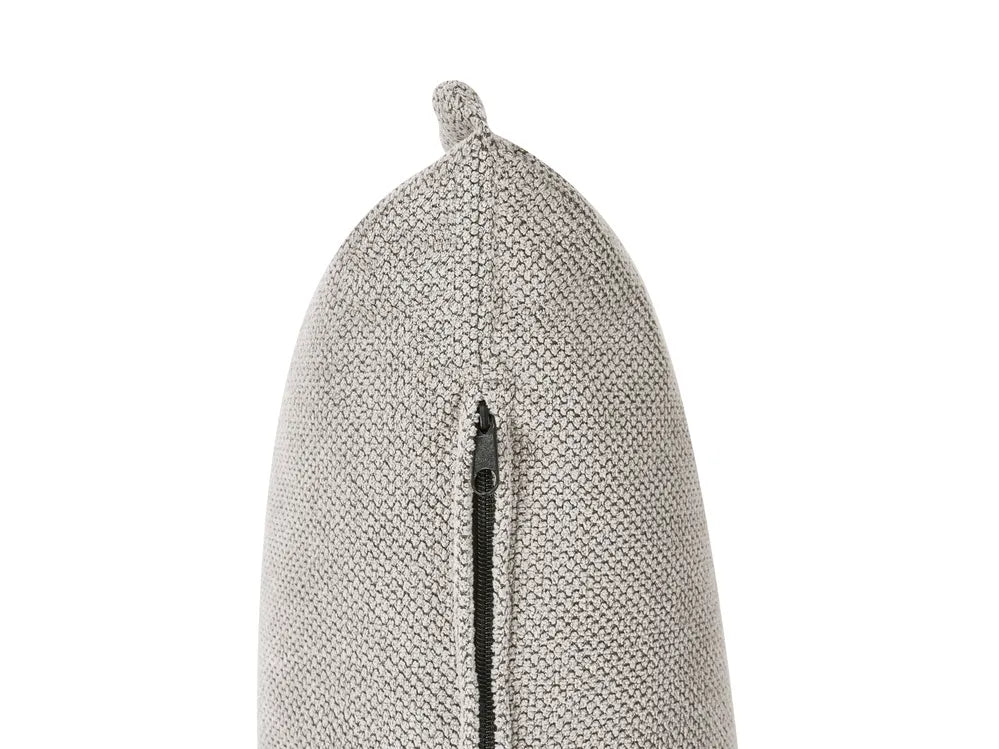 Modular Corner Sofa Fabric Grey Right Hand Averni