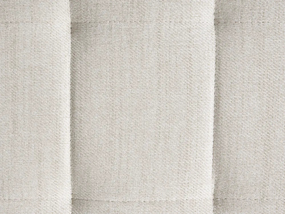 Modular Corner Sofa Bed 4 Seater Fabric Off-White Right Hand Denby