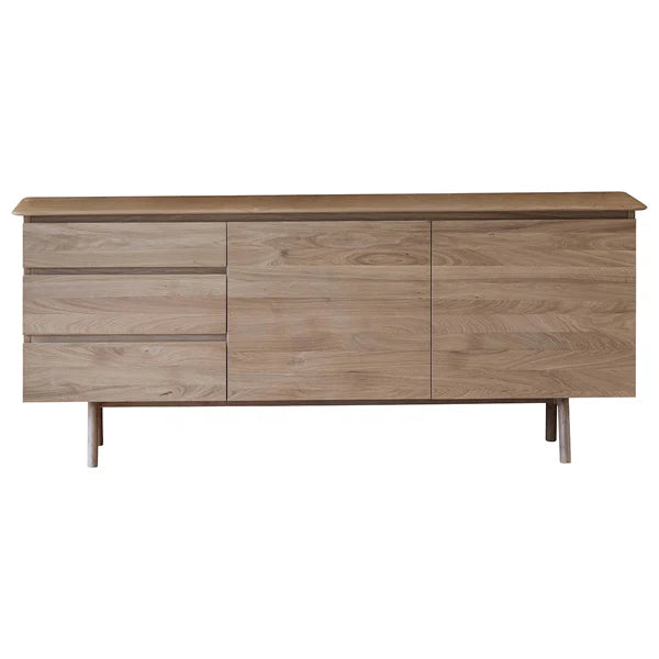 Madrid 2 Door 3 Drawer Oak Sideboard