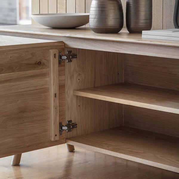 Madrid 2 Door 3 Drawer Oak Sideboard