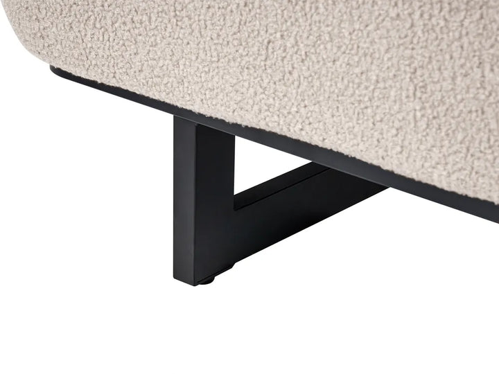 Sofa 3 Seater Boucle Beige Jahey