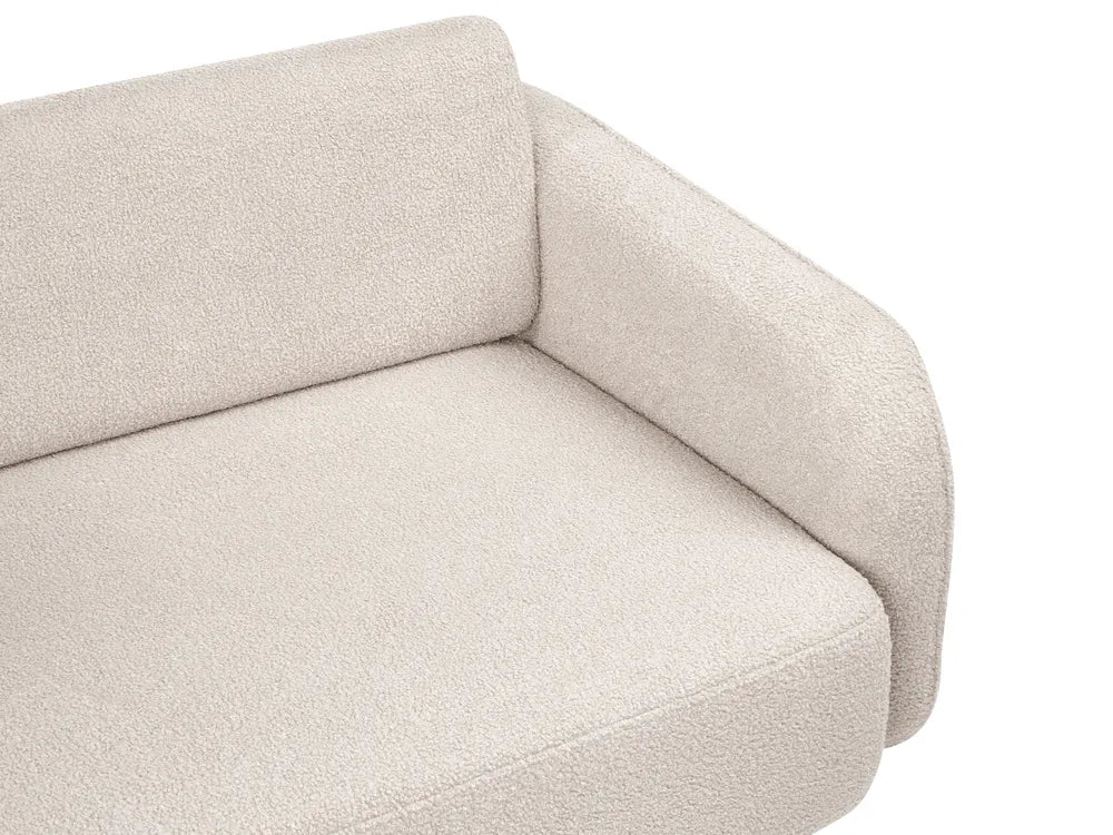 Sofa 3 Seater Boucle Beige Jahey
