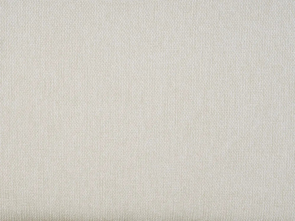 Corner Sofa Bed 3 Seater Fabric Light Beige with Storage Right Hand Vardie