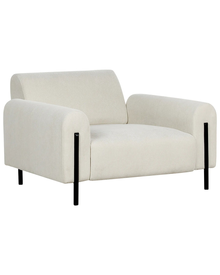 Askim Armchair Corduroy Off-White