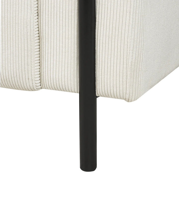 Askim Armchair Corduroy Off-White