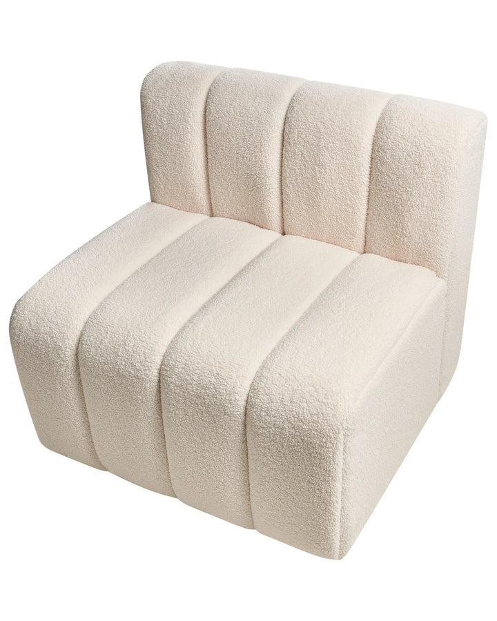 Kage Armchair Boucle Light Beige